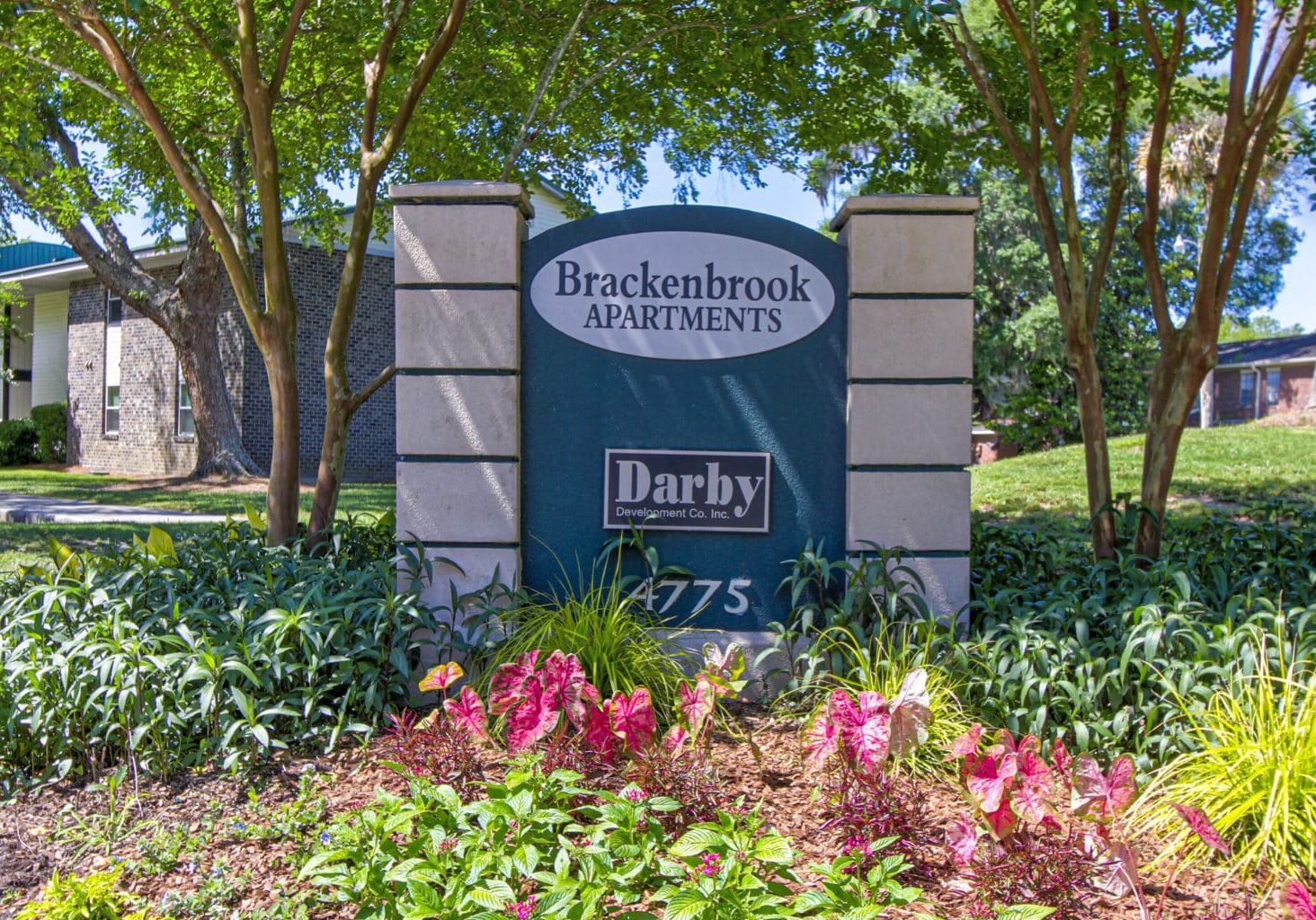 bradenbrook apartments sign outside, part of darby development corproation
