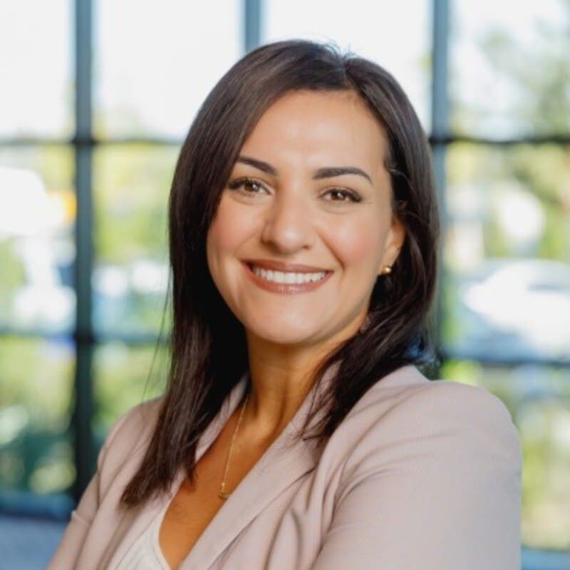 headshot of irini boeder, vice president of marketing at willow bridge