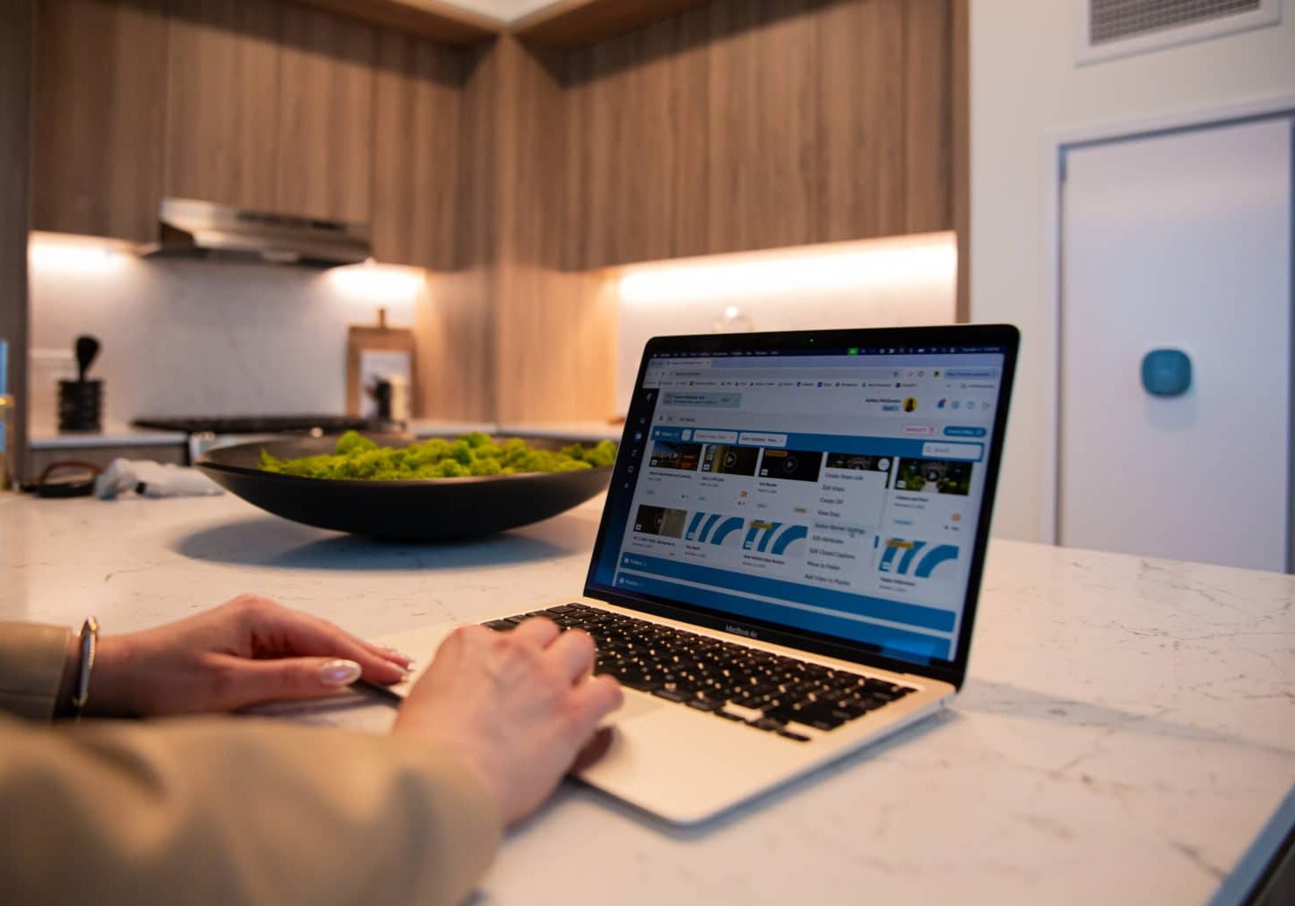 realync virtual leasing and video tool software desktop view