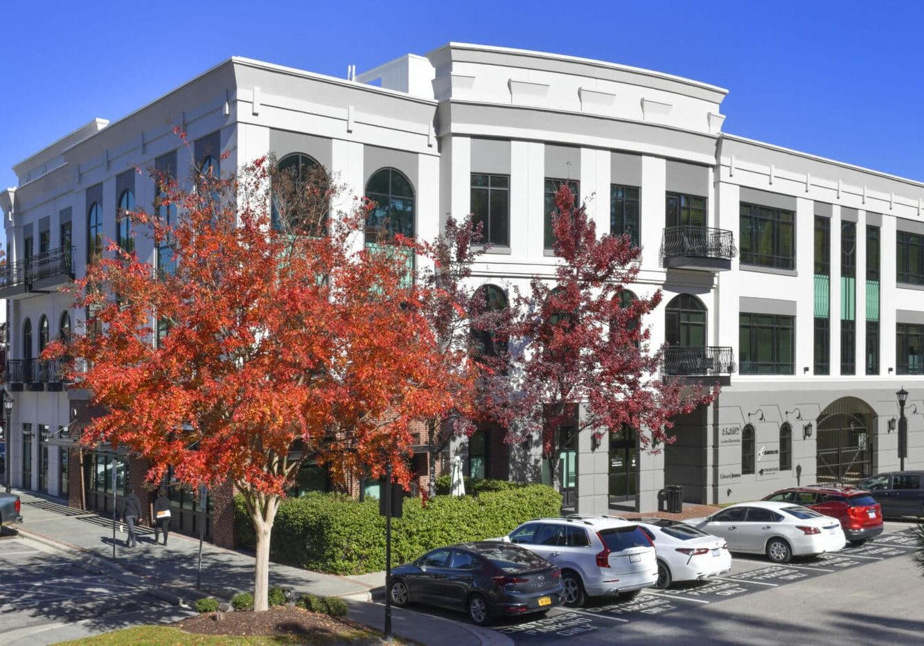 outside vide of the marketplace at lake boone, a griffin partners property