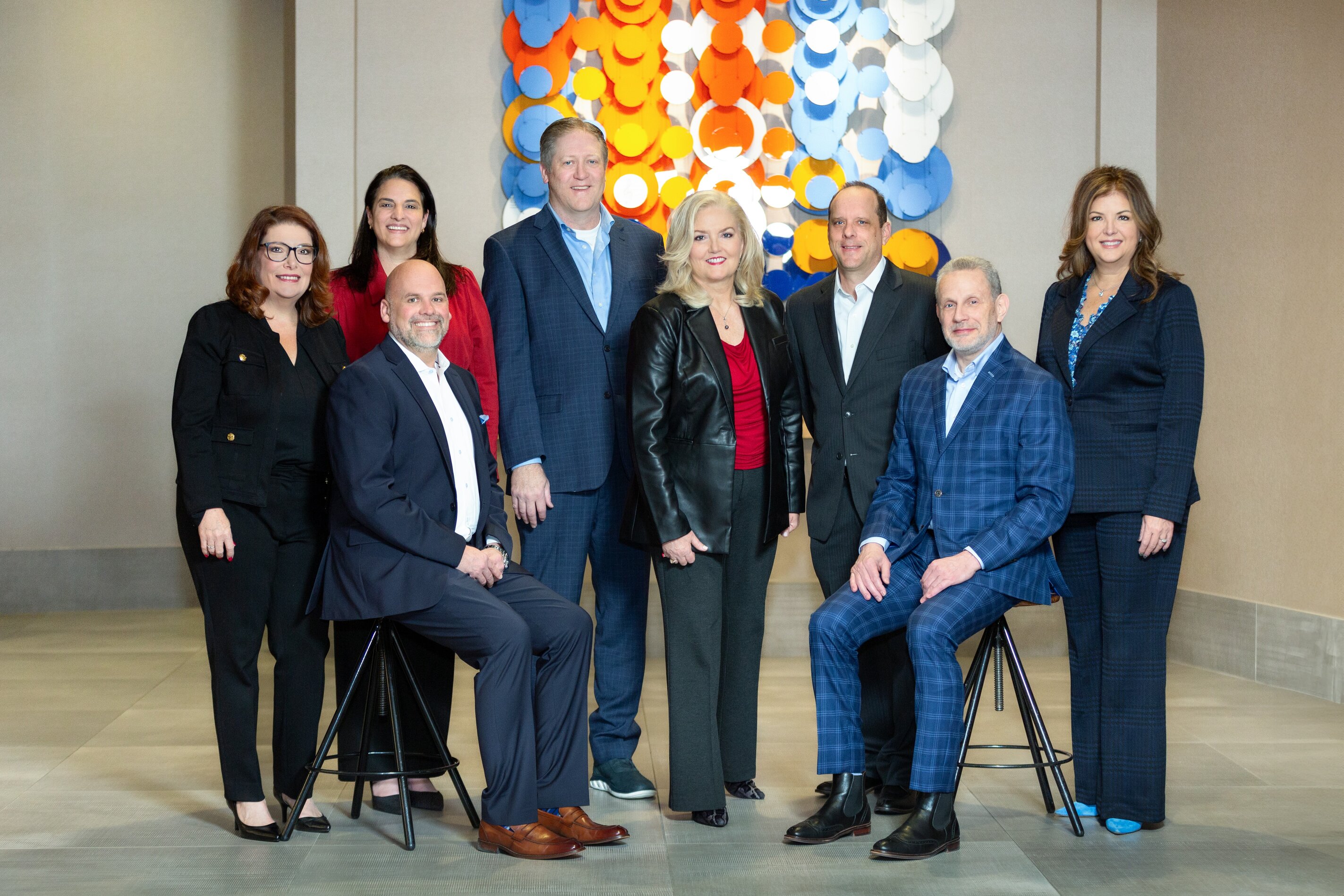 Grace Hill's leadership team posing.