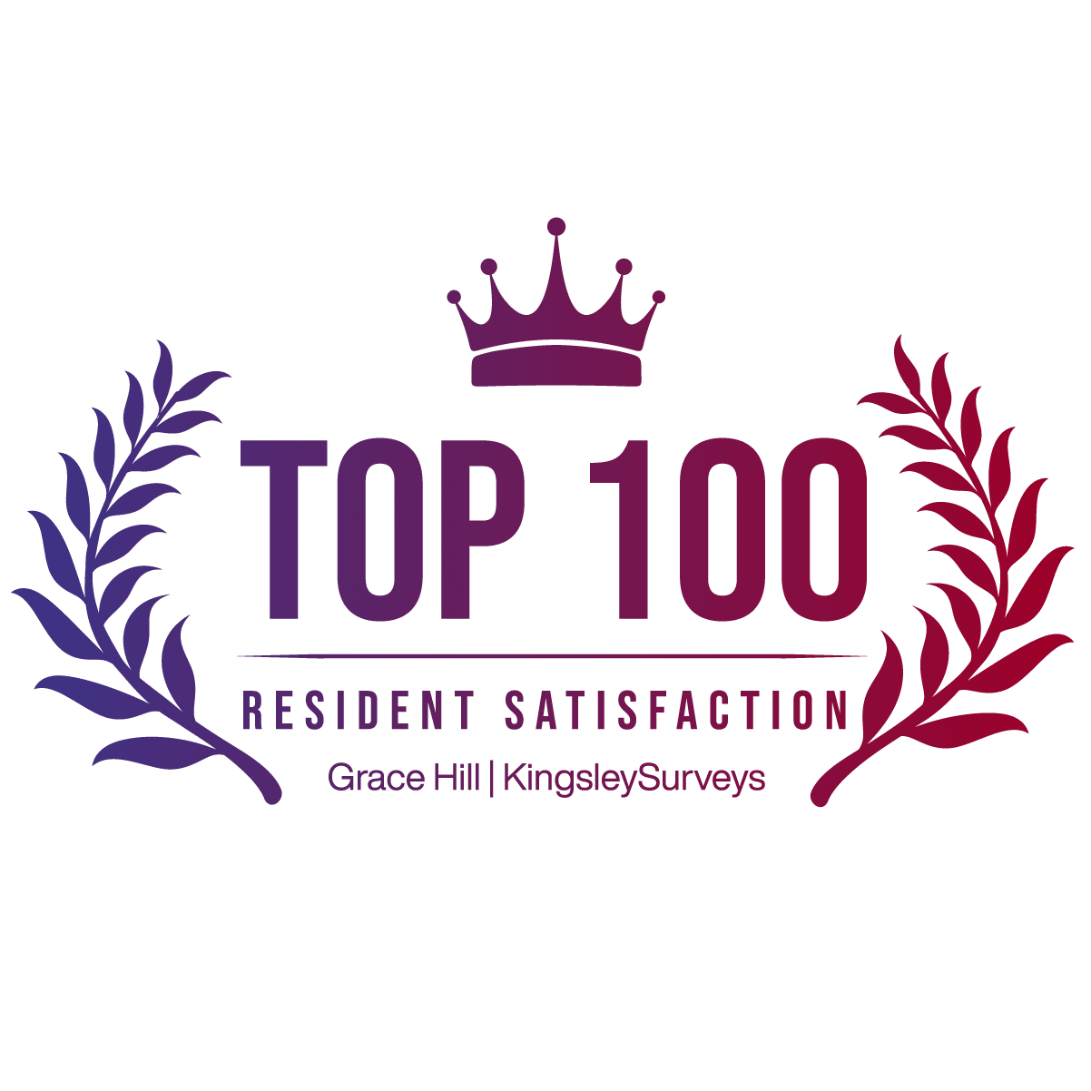 2024 Kingsley Awards Logos_Full Color-no background_Resident_Top 100_NoYear