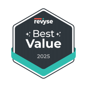 2025 revyse best value award badge for grace hill training solution