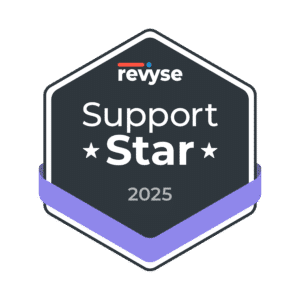 2025 revyse support star award badge for grace hill training solution