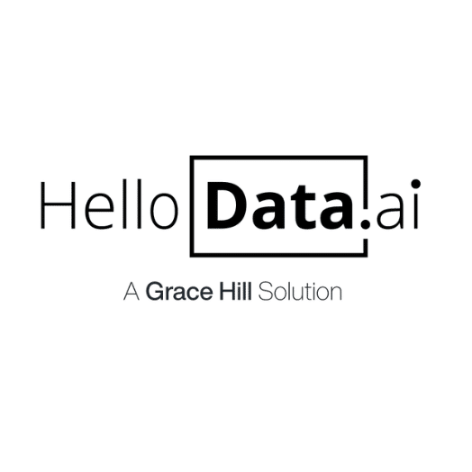 HelloData Logo White Background