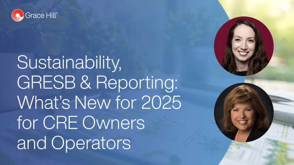 Sustainability, GRESB & Reporting: What’s New for 2025 for CRE Owners and Operators webinar thumbnail