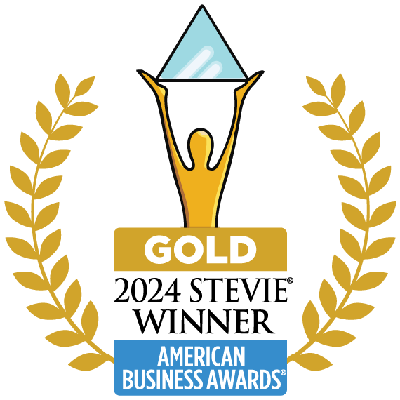 2024 gold stevie award winner for customer education learning management system from the american business awards